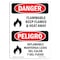 Signmission Safety Sign, OSHA Danger, 5" Height, Portrait, D-35-V-2017 OS-DS-D-35-V-2017 - alternate 1